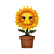 Funko Pop Plants Flora 03 Sunflower Girassol - Imagem 3
