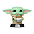 Funko Pop Star Wars Mandalorian & Grogu 841 - Imagem 3