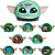 Star Wars Doorables Grogu Collectors Disney Mystery Capsule - Imagem 2