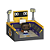 Funko Bitty Pop NBA Lebron James and Basketball Arena - Imagem 2