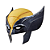 Capacete Marvel Legends Series Wolverine Premium C/ Suporte - Imagem 3