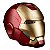 Capacete Marvel Legends Iron Man Electronic Helmet - Imagem 2