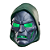 Mascara Marvel Doomsday Doctor Doom FX Mask Voz e Iluminação - Imagem 2