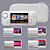 Case p/ Blaze Evercade EXP-R Retro Console Organizer - Cinza - Imagem 6