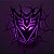Luminária 3D Light FX Transformers Escudo Decepticon - Imagem 2