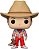 Funko Pop Back to The Future 816 Marty McFly Cowboy Exclusive - Imagem 2