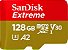 SanDisk 128GB Extreme microSD Card 4K c/ Adapter - Imagem 2