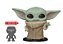 Funko Pop Star Wars The Mandalorian 369 Baby Yoda The Child 26cm - Imagem 2