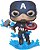 Funko Pop Marvel 573 Captain America w/ Broken Shield & Mjolnir - Imagem 2