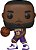 Funko Pop NBA 66 Lebron James Los Angeles Lakers - Imagem 2