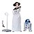 Star Wars Forces of Destiny Princesa Leia e R2-d2 Platinum Ed. - Hasbro - Imagem 2