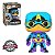 Funko Pop Marvel 648 Cap. America Black Light - Imagem 1