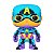 Funko Pop Marvel 648 Cap. America Black Light - Imagem 2