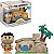 Funko Pop The Flintstones 14 Fred Flintstone w/ House - Imagem 1