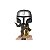 Funko Pop Star Wars 408 The Mandalorian Flying Glows in the Dark - Imagem 2