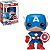 Funko Pop Marvel 06 Captain America Classic - Imagem 1
