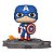 Funko Pop Marvel Avengers 589 Captain America Assemble Deluxe - Imagem 2