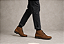 Bota Cano Curto Masculina Couro Camurça Marrom Estonado Barcelona Design | First Bull - Imagem 4