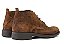 Bota Cano Curto Masculina Couro Camurça Marrom Estonado Barcelona Design | First Bull - Imagem 5