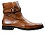 Bota Masculina Cano Alto Couro Whisky Barcelona Design | Jodhpur - Imagem 1