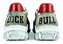Tênis Sneakers Masculino Couro Branco Estonado Barcelona Design | Luck Bull - Imagem 2