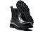 Bota Chelsea Couro Preto Solado Tratorado Barcelona Design - Imagem 6