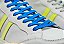 Tênis Sneakers Cano Alto Couro Nude/Verde/Azul/Amarelo Barcelona Design | Luck Bull - Imagem 4