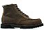 Bota Masculina Moc Toe Cano Médio Couro Craquelê Marrom Barcelona Design | Taurus - Imagem 1