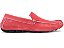 Mocassim Masculino Couro Camurça Vermelho Barcelona Design - Imagem 1