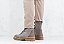 Bota Masculina Cano Alto Couro Cinza Barcelona Design | Desert Bull - Imagem 9