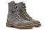 Bota Masculina Cano Alto Couro Cinza Barcelona Design | Desert Bull - Imagem 5