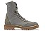 Bota Masculina Cano Alto Couro Cinza Barcelona Design | Desert Bull - Imagem 1