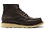 Bota Masculina Moc Toe Cano Médio Couro Castanho Barcelona Design | American Bull - Imagem 1
