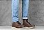 Bota Masculina Moc Toe Cano Médio Couro Castanho Barcelona Design | American Bull - Imagem 3