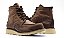 Bota Masculina Moc Toe Cano Médio Couro Castanho Barcelona Design | American Bull - Imagem 7