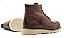 Bota Masculina Moc Toe Cano Médio Couro Castanho Barcelona Design | American Bull - Imagem 11