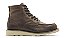 Bota Masculina Moc Toe Cano Médio Couro Castanho Barcelona Design | American Bull - Imagem 1