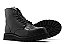 Bota Cano Médio Couro Preto Barcelona Design | Iron Bull - Imagem 6