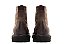 Bota Masculina Moc Toe Cano Médio Couro Castanho Barcelona Design | Taurus - Imagem 8