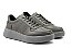 Tênis Masculino Couro Cinza Barcelona Design | High Bull - Imagem 2