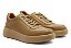 Tênis Masculino Couro Caramelo Barcelona Design | High Bull - Imagem 2