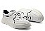 Tênis Casual Couro Branco Barcelona Design | PARK - Imagem 2