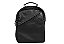 Mochila Em Couro Legitimo Preto Barcelona Design - Imagem 1