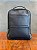 Mochila Em Couro Legitimo Preto Barcelona Design - Imagem 1