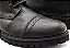Bota Cano Alto Couro Preto Estonado Barcelona Design | Bull Walk - Imagem 7