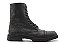 Bota Cano Alto Couro Preto Estonado Barcelona Design | Bull Walk - Imagem 1