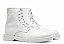 Bota Cano Alto Couro Branco Barcelona Design | White Bull - Imagem 2
