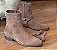 Bota Masculina Harness Couro Camurça Marrom Barcelona Design - Imagem 6