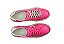 Tênis Feminino Couro Rosa Estonado Barcelona Design | Luck Bull - Imagem 6