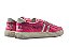 Tênis Feminino Couro Rosa Estonado Barcelona Design | Luck Bull - Imagem 4